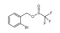 2-bromobenzyl trifluoromethanesulfinate Structure