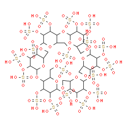 A-CYCLODEXTRIN SULFATE Structure