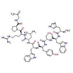 Formyl-(D-Trp6)-LHRH (2-10) trifluoroacetate salt图片