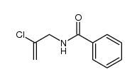 N-(2-chloro-allyl)-benzamide Structure