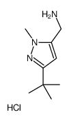 (3-TERT-BUTYL-1-METHYL-1H-PYRAZOL-5-YL)METHANAMINEHYDROCHLORIDE picture