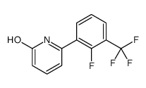 6-[2-fluoro-3-(trifluoromethyl)phenyl]-1H-pyridin-2-one Structure