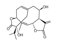 schkuhripinnatolide A Structure