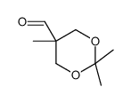 1,3-Dioxane-5-carboxaldehyde, 2,2,5-trimethyl- (9CI)结构式