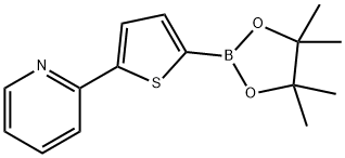 5-(2-Pyridyl)thiophene-2-boronic acid pinacol ester structure