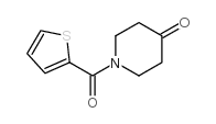 1-(thiophene-2-carbonyl)piperidin-4-one structure