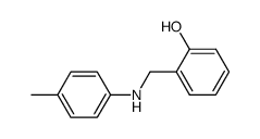 2-([(4-METHYLPHENYL)AMINO]METHYL)PHENOL结构式