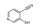 4-Pyridinecarbonitrile,3-mercapto-(9CI) Structure