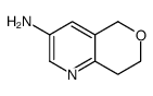 5H-Pyrano[4,3-b]pyridin-3-amine,7,8-dihydro-(9CI) Structure