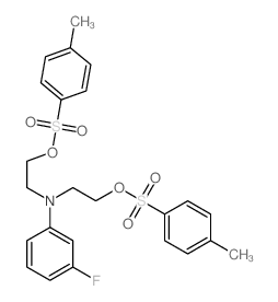 Ethanol,2,2'-[(3-fluorophenyl)imino]bis-, bis(4-methylbenzenesulfonate) (ester) (9CI) picture