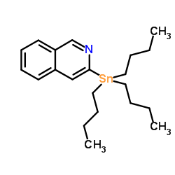 3-(Tributylstannyl)isoquinoline structure