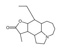 (7aR,8aβ,11aβ,11bα,11cβ)-8β-Ethyltetradecahydro-11β-methylfuro[2,3-h]pyrrolo[3,2,1-jk][1]benzazepin-10-one Structure