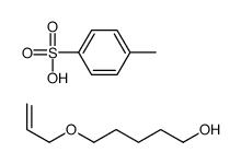 4-methylbenzenesulfonic acid,5-prop-2-enoxypentan-1-ol Structure