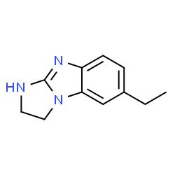 1H-Imidazo[1,2-a]benzimidazole,6-ethyl-2,3-dihydro-(9CI) structure