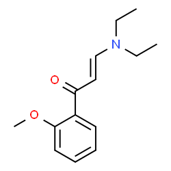 β-Diethylamino-2'-methoxyacrylophenone structure