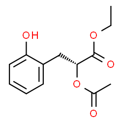 (R)-2-乙酰氧基-3-(2-羟基苯基)丙酸乙酯图片