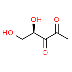 2,3-Pentanedione, 4,5-dihydroxy-, (R)- (9CI) Structure