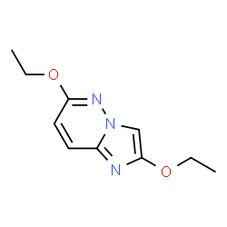 Imidazo[1,2-b]pyridazine, 2,6-diethoxy- (9CI) Structure