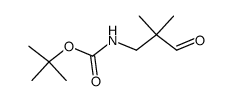 Carbamic acid, (2,2-dimethyl-3-oxopropyl)-, 1,1-dimethylethyl ester (9CI) picture