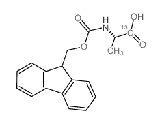 Fmoc-Ala-OH-1- 13 C Structure