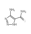 5-amino-2H-triazole-4-carbothioamide structure