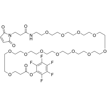 Mal-NH-PEG12-CH2CH2COOPFP ester picture