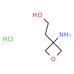 2-(3-aminooxetan-3-yl)ethan-1-ol hydrochloride结构式