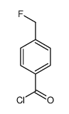 Benzoyl chloride, 4-(fluoromethyl)- (9CI) structure