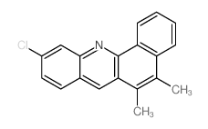 10-chloro-5,6-dimethylbenzo[c]acridine结构式