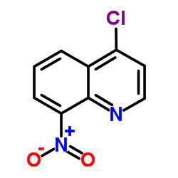 4-Chloro-8-nitroquinoline Structure