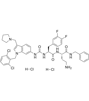 RWJ-56110 dihydrochloride结构式