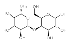 (3R,4R,6R)-2-methyl-6-[(3R,4R)-4,5,6-trihydroxy-2-(hydroxymethyl)oxan-3-yl]oxyoxane-3,4,5-triol Structure