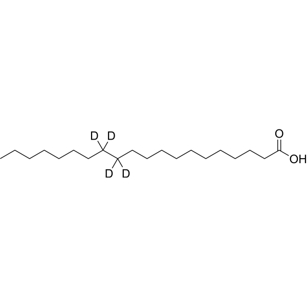 Arachidic acid-d4-1结构式