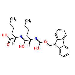 Fmoc-Nle-Nle-OH结构式