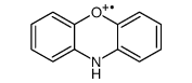 10H-phenoxazine ion Structure