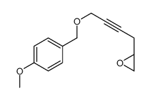 (2S)-2-[4-[(4-methoxyphenyl)methoxy]but-2-ynyl]oxirane结构式