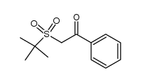 α-(tert-butylsulfonyl)acetophenone结构式