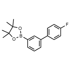 2-(4'-Fluoro-[1,1'-biphenyl]-3-yl)-4,4,5,5-tetramethyl-1,3,2-dioxaborolane Structure