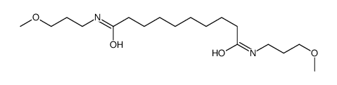 N,N'-bis(3-methoxypropyl)decanediamide结构式