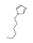 1-己基咪唑结构式