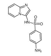 4-amino-N-imidazo[1,2-a]pyridin-2-yl-benzenesulfonamide Structure