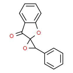 3'-Phenylspiro[benzofuran-2(3H),2'-oxiran]-3-one结构式