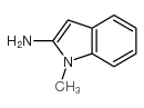 1-甲基-2-氨基吲哚结构式