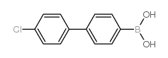 (4'-Chloro-[1,1'-biphenyl]-4-yl)boronic acid Structure