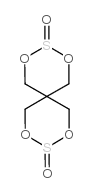 2,4,8,10-四氧杂-3,9-二硫杂螺[5.5]十一烷3,9-二氧化物结构式