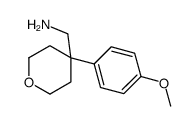 (4-(4-METHOXYPHENYL)TETRAHYDRO-2H-PYRAN-4-YL)METHANAMINE structure