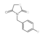 4-Thiazolidinone,3-[(4-fluorophenyl)methyl]-2-thioxo-图片