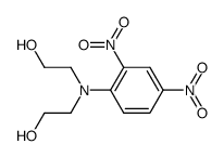 2-[(2,4-dinitrophenyl)-(2-hydroxyethyl)amino]ethanol结构式