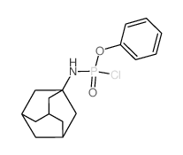 Phosphoramidochloridicacid, tricyclo[3.3.1.13,7]dec-1-yl-, phenyl ester (9CI) structure