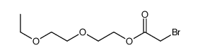 2-(2-ethoxyethoxy)ethyl 2-bromoacetate结构式